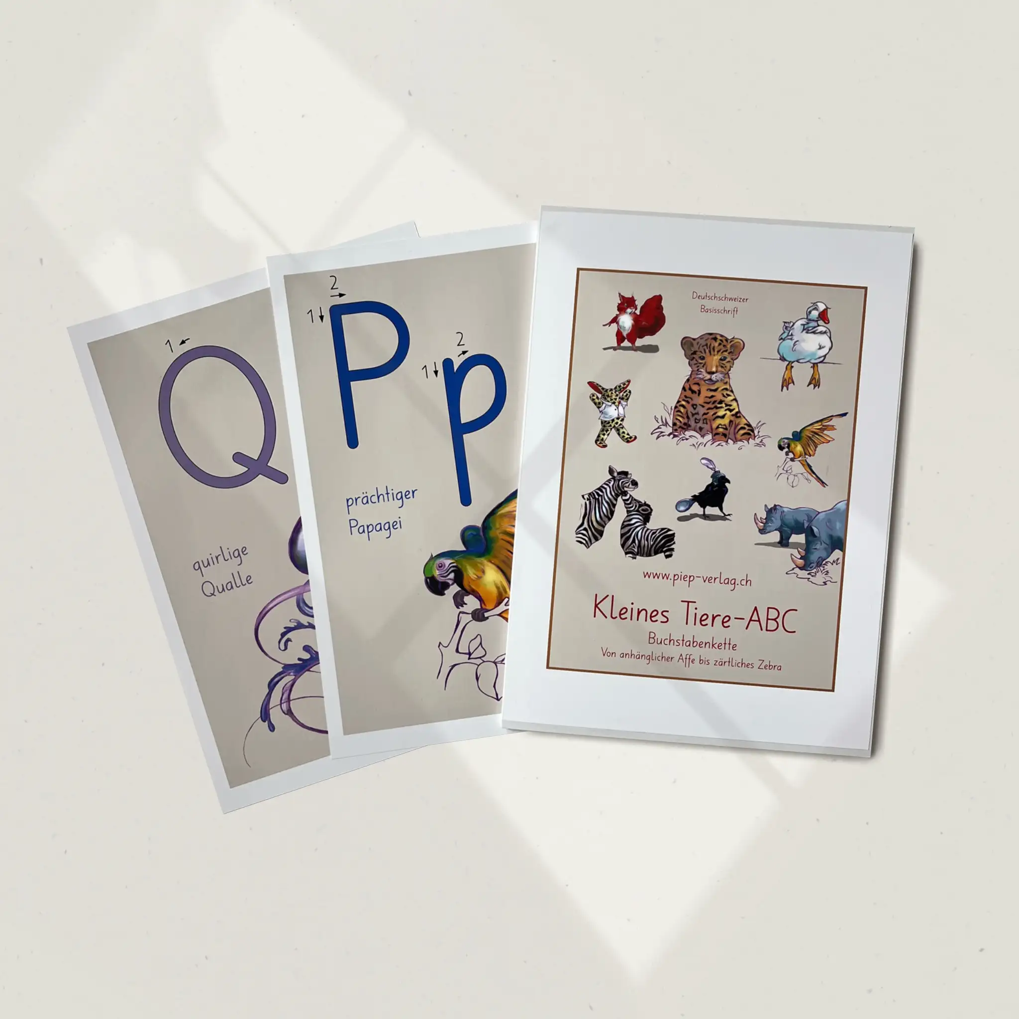 Produkt ABC-Buchstabenkette, ein Lehrmittel für Buchstaben