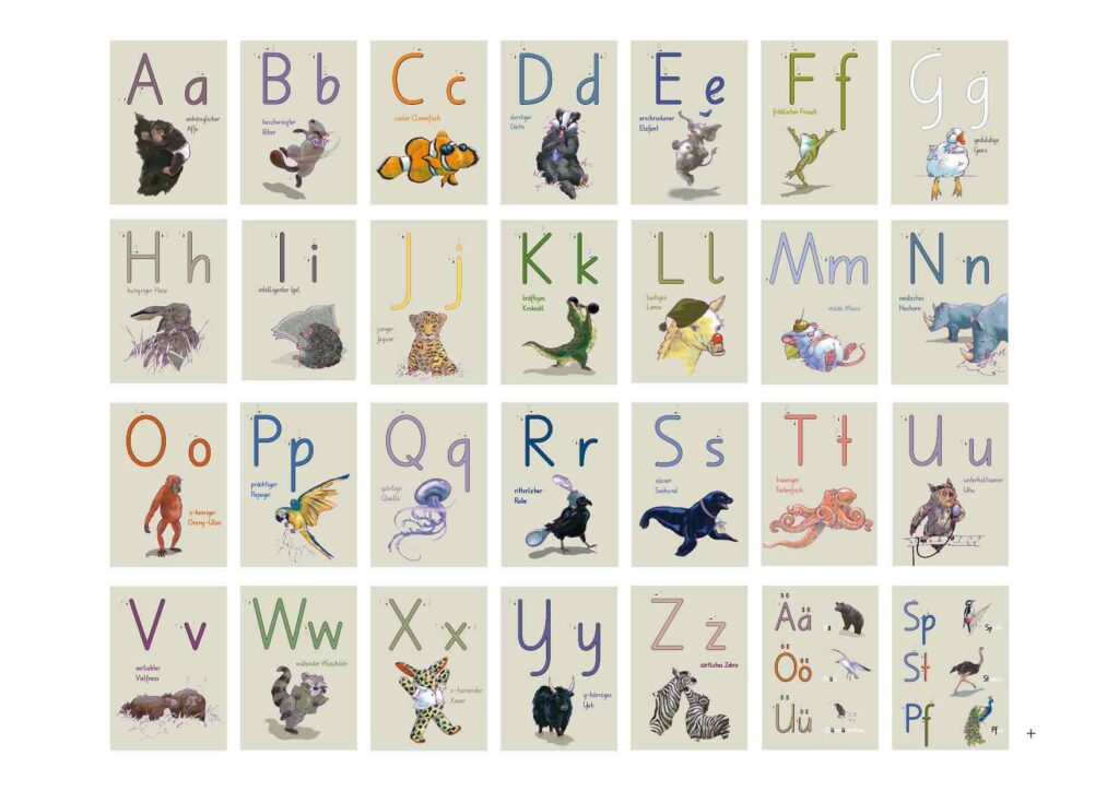 Produkt ABC-Buchstabenkette, ein Lehrmittel für Buchstaben, Übersicht