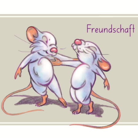 Produkt Bedürfniskarten, ein Lehrmittel für Buchstaben, Übersicht Freundschaft