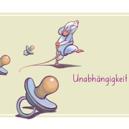 Produkt Bedürfniskarten, ein Lehrmittel für Buchstaben, Übersicht Unabhängigkeit