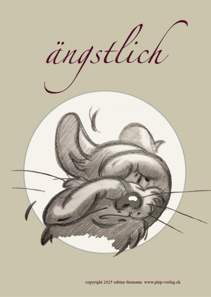 Produkt Gefühlsgalerie, ein Lehrmittel für Buchstaben, Übersicht ängstlich