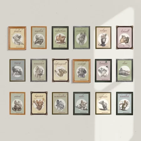 Produkt Gefühlsgalerie, ein Lehrmittel für Buchstaben