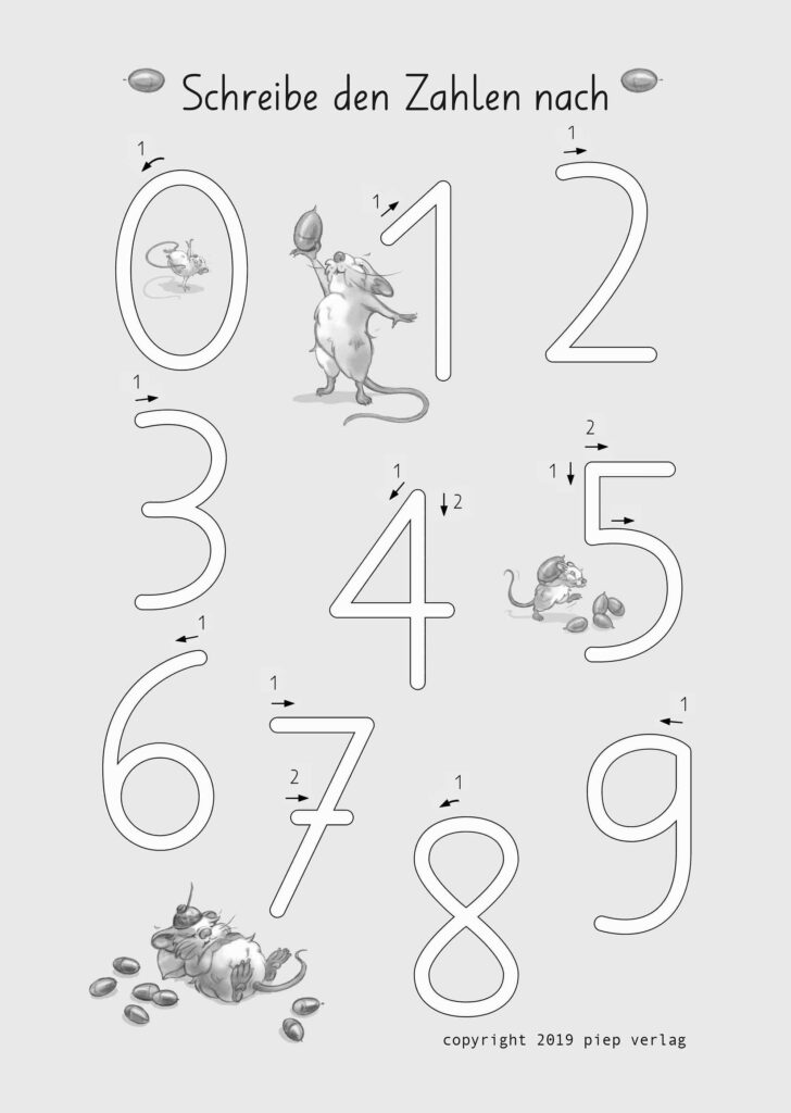 Produkt Kleine-Schreibmappe, ein Lehrmittel für Buchstaben, Übersicht klein