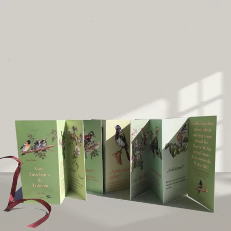 Produkt Leporello, ein Lehrmittel für Buchstaben