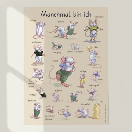 Produkt Manchl-bin-ich, ein Lehrmittel für Buchstaben