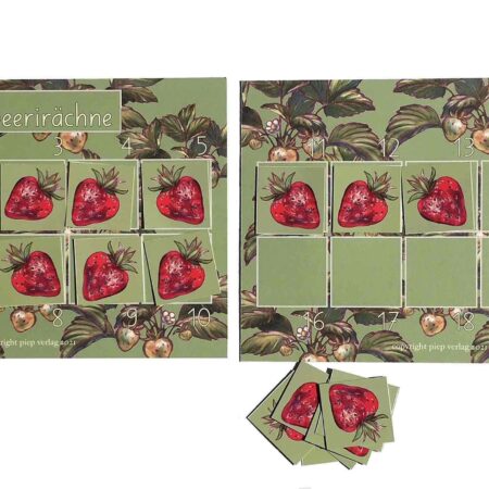 Produkt Rechenbalken, ein Lehrmittel für Buchstaben, Übersicht