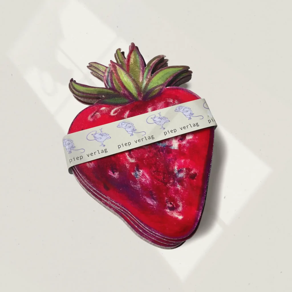 Produkt Riesenerdbeeren, ein Lehrmittel für Buchstaben
